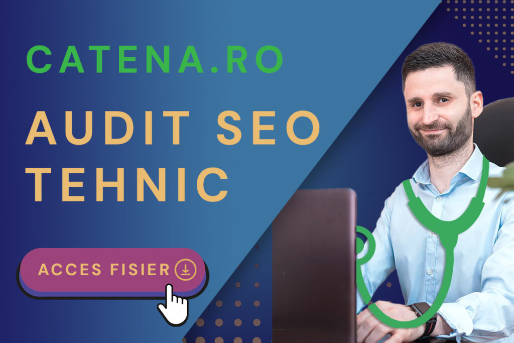 Audit Seo Tehnic Catena.ro - Imagine De Coperta